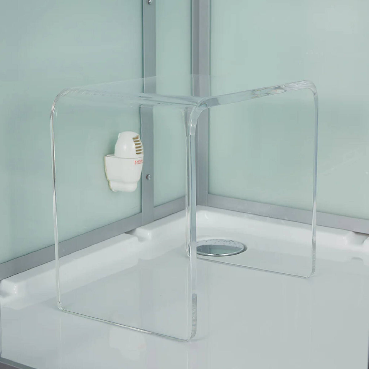 Maya Bath Platinum Arezzo Steam Shower with Rainfall Ceiling Head