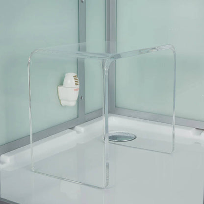 Maya Bath Platinum Arezzo Steam Shower with Rainfall Ceiling Head