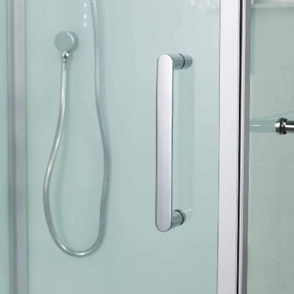 Maya Bath Platinum Arezzo Steam Shower with Rainfall Ceiling Head