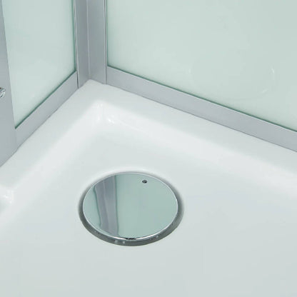 Maya Bath Platinum Arezzo Steam Shower with Rainfall Ceiling Head