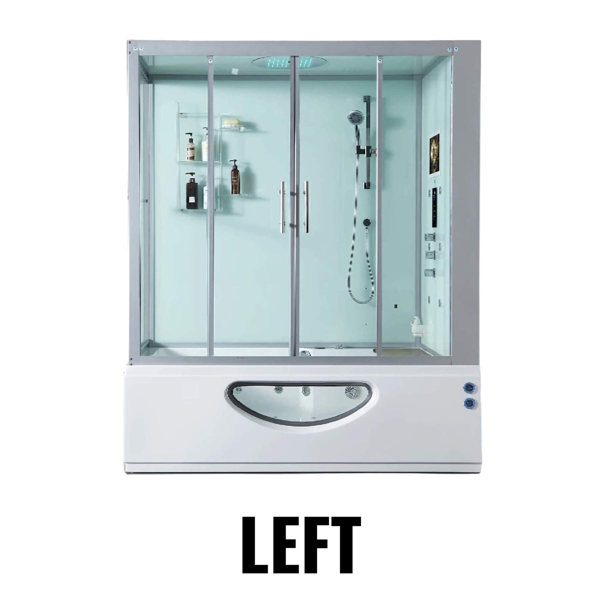 Maya Bath Platinum Catania Steam Shower with 6 Body Jets