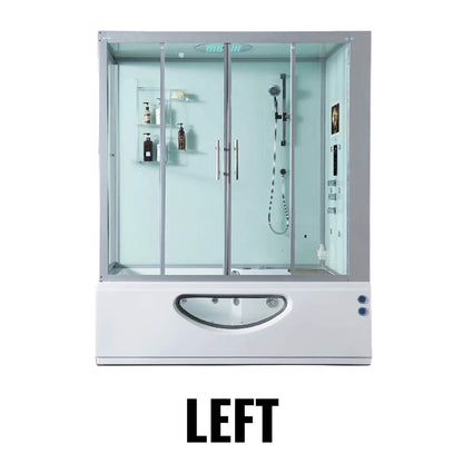 Maya Bath Platinum Catania Steam Shower with 6 Body Jets
