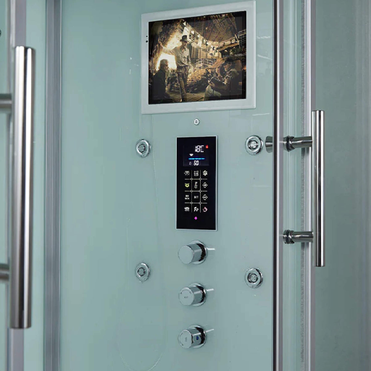 Maya Bath Platinum Catania Steam Shower with 6 Body Jets