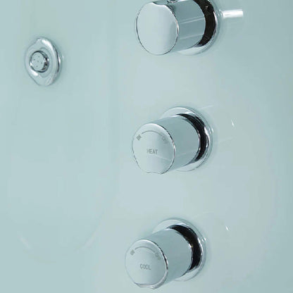Maya Bath Platinum Catania Steam Shower with 6 Body Jets