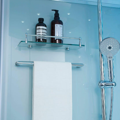 Maya Bath Platinum Comfort Steam Shower with Whirlpool Tub