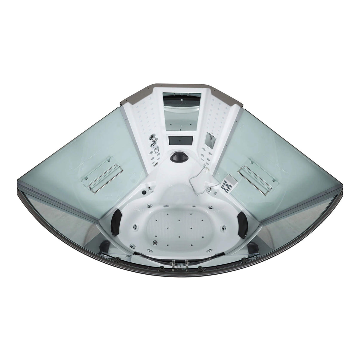 Maya Bath Platinum Superior Steam Shower with Foot Massager