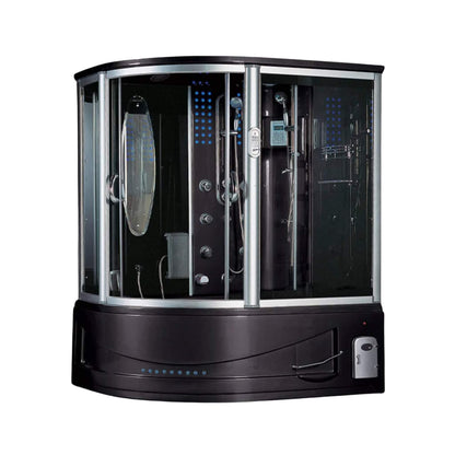 Maya Bath Siena Steam Shower with 10 Body Jets