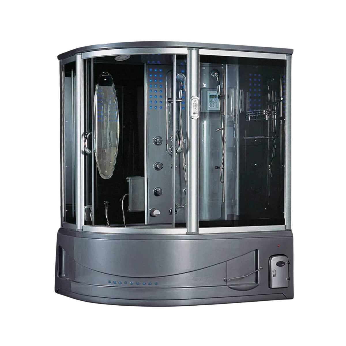 Maya Bath Siena Steam Shower with 10 Body Jets