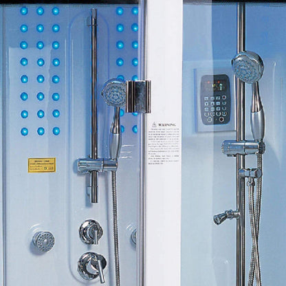 Maya Bath Siena Steam Shower with 10 Body Jets