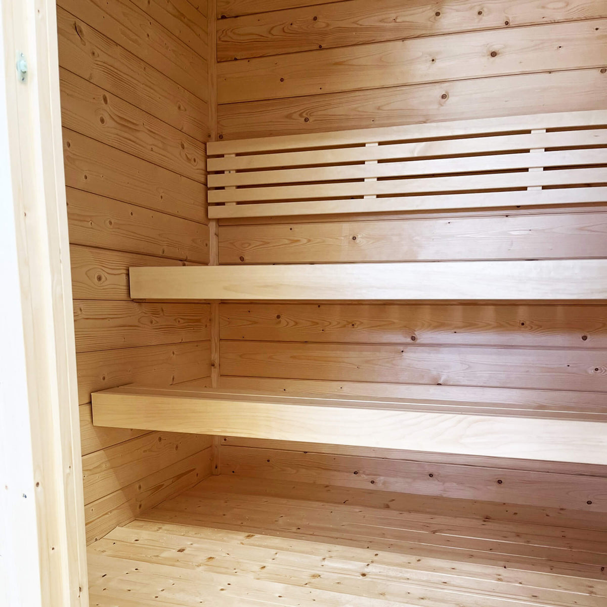 SaunaLife Garden G2 4-Person Outdoor Sauna Kit