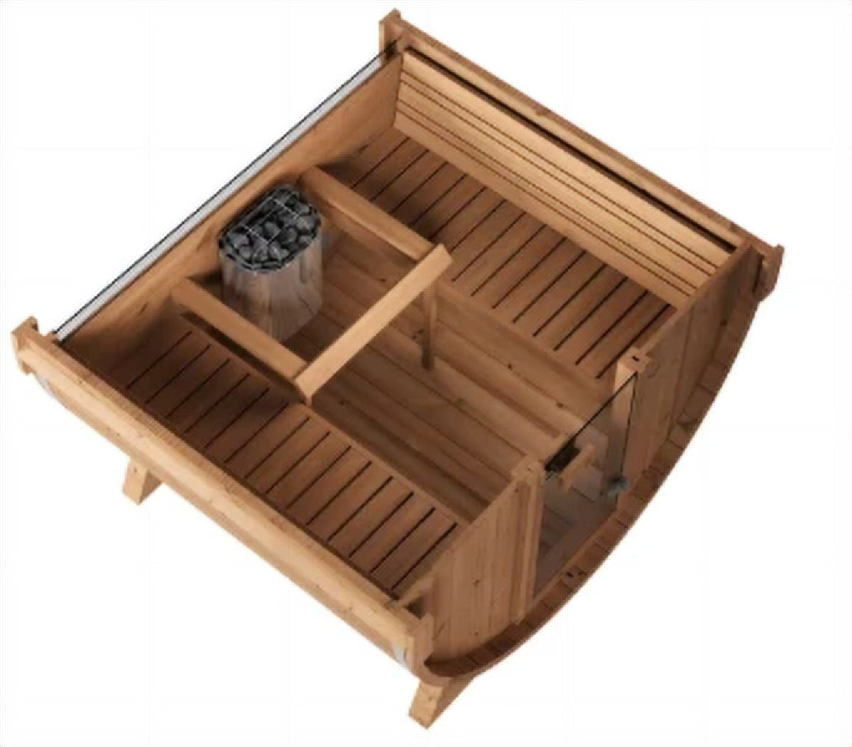 Mr. Steam Barrel Haus Outdoor Sauna Kit