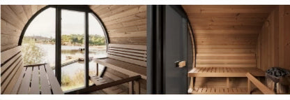 Mr. Steam Barrel Haus Outdoor Sauna Kit