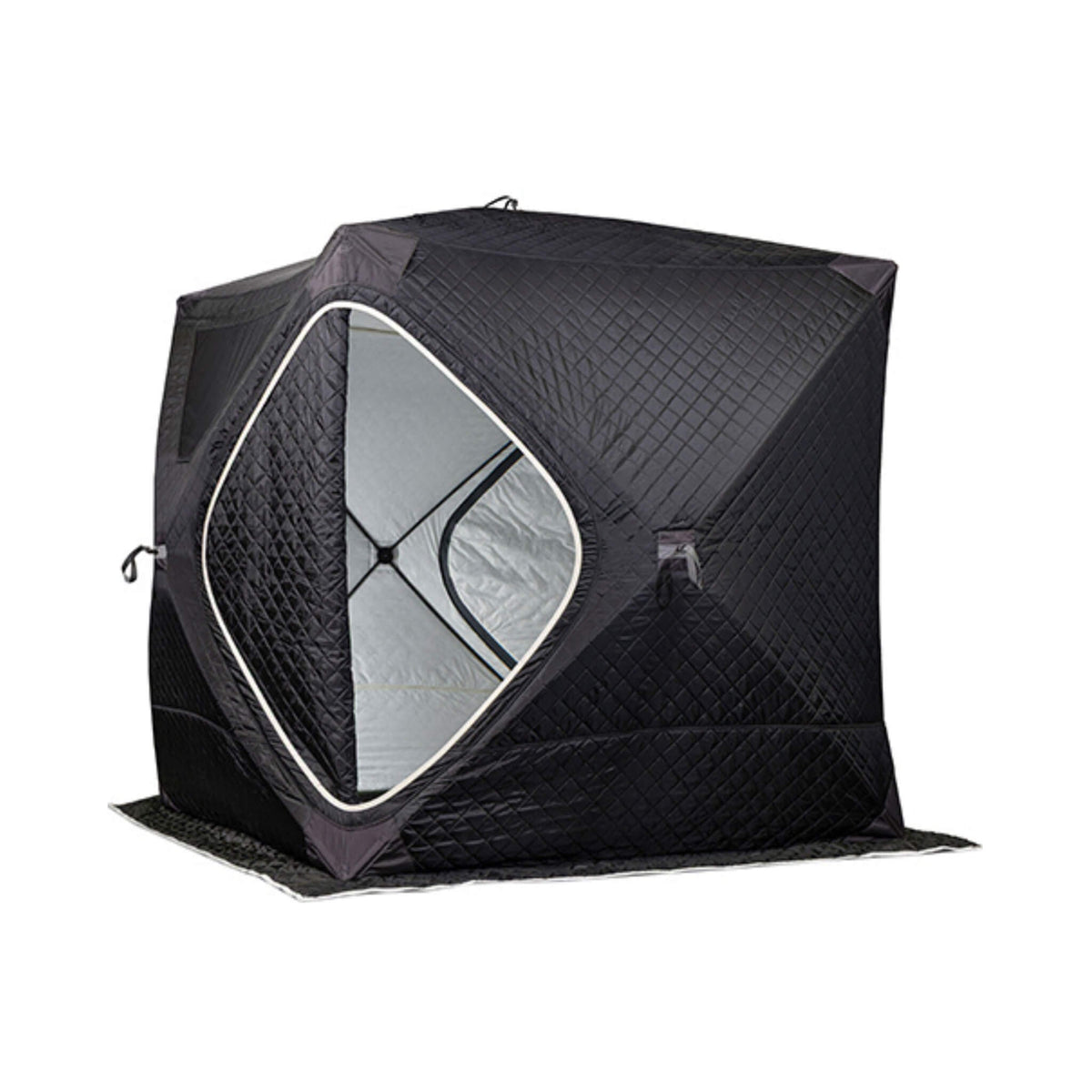 Portable 4-Person Insulated Sauna Tent with Gas Heater (No Floor)