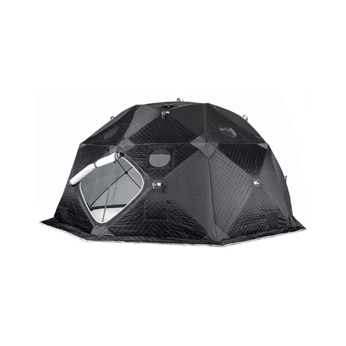 Portable 6-Person Insulated Sauna Tent with Gas Heater (No Floor)