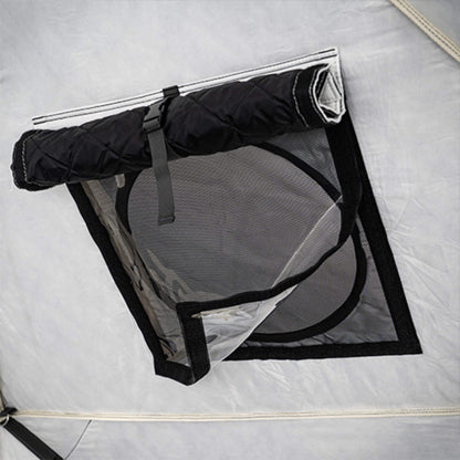 Portable 6-Person Insulated Sauna Tent with Gas Heater (No Floor)