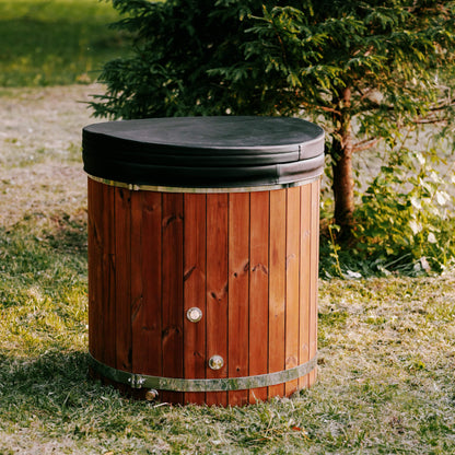 Premium 1-Person ThermoWood Cold Plunge Tub, Fully Assembled