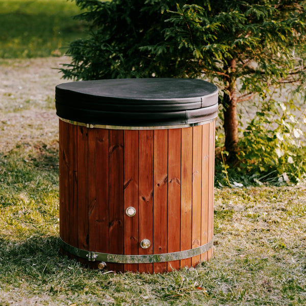 Premium 1-Person ThermoWood Cold Plunge Tub, Fully Assembled