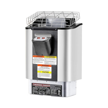 Haven Pinewood Outdoor Barrel Sauna with 4.5 kW Heater (Made to Order)