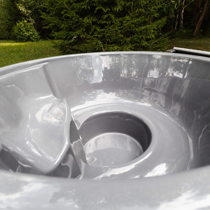 Premium 4-Person ThermoWood Wood-Fired Hot Tub, Fully Assembled