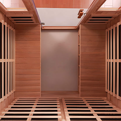 Valois 4-Person Outdoor Far Infrared Sauna, 2050W