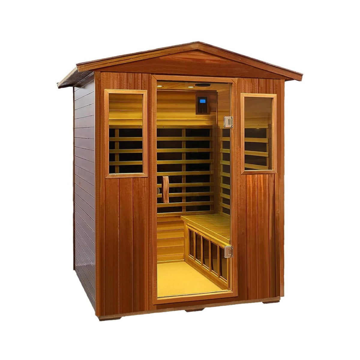 Valois 4-Person Outdoor Far Infrared Sauna, 2050W