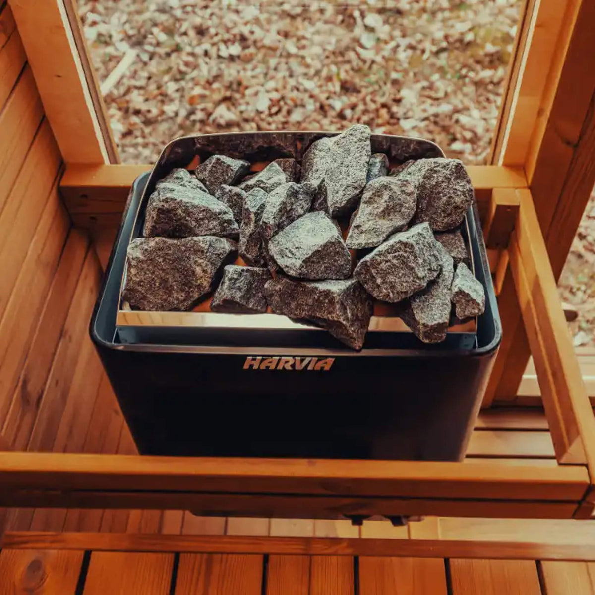 Premium 4-Person Scandinavian ThermoWood Outdoor Cube Sauna Kit