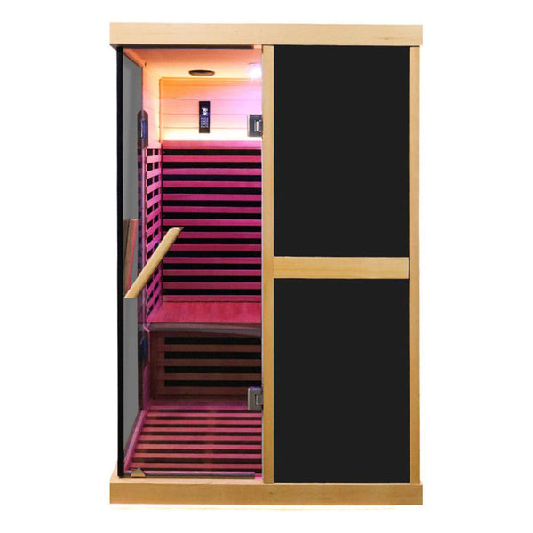 Helix 2-Person V-Shaped Far Infrared Sauna, 1980W
