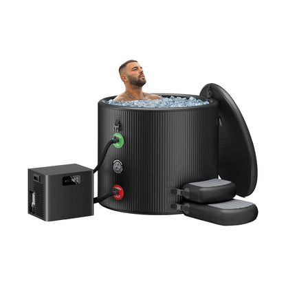 Premium XL 120-Gallon Cold Plunge Kit with 1/3 HP Chiller