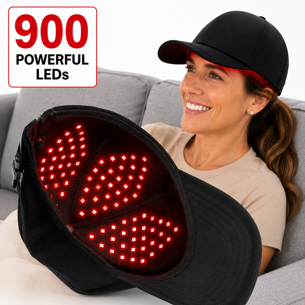 Red Light Pro Red Light Cap, 900 LEDs