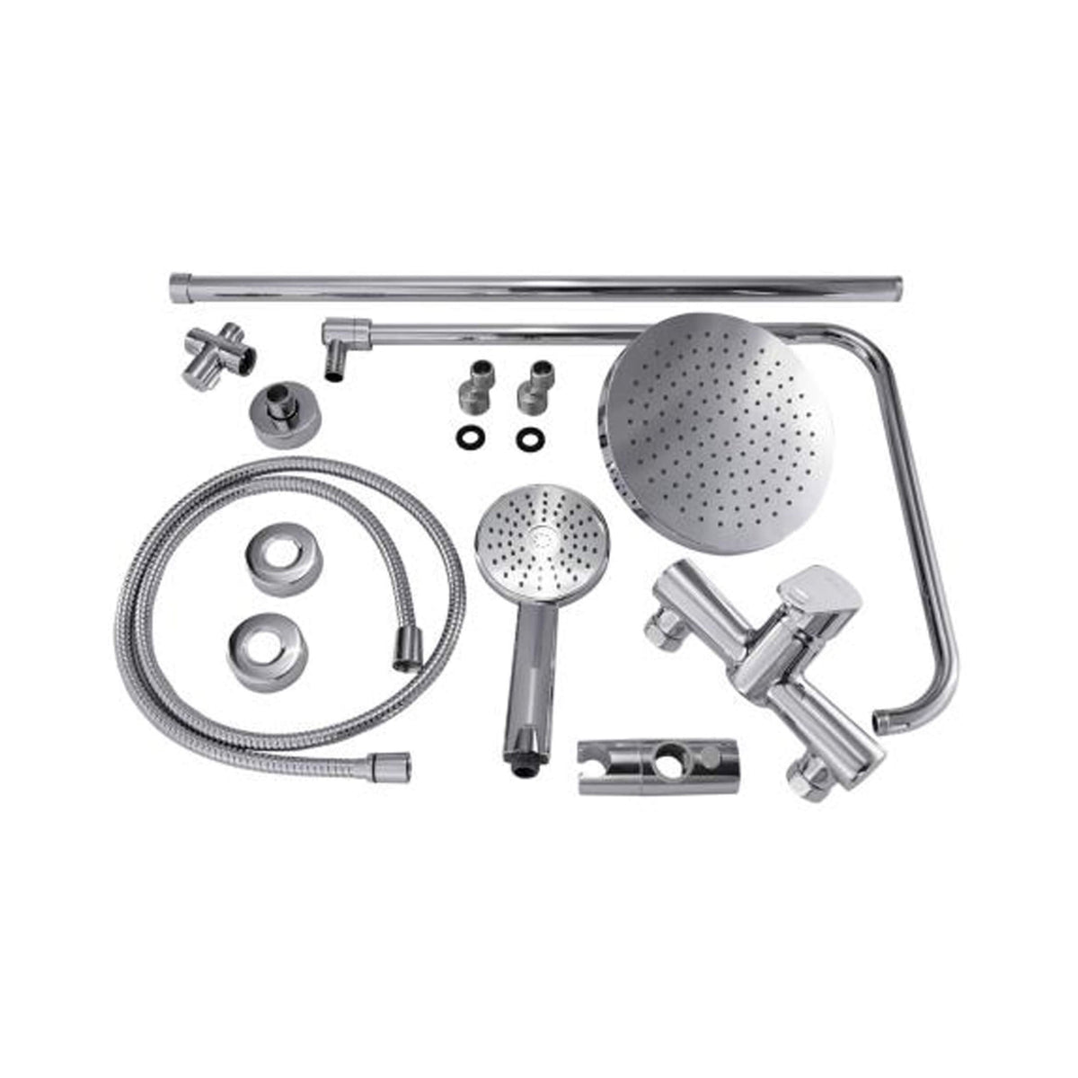 SaunaLife R3 Premium Outdoor Barrel Shower