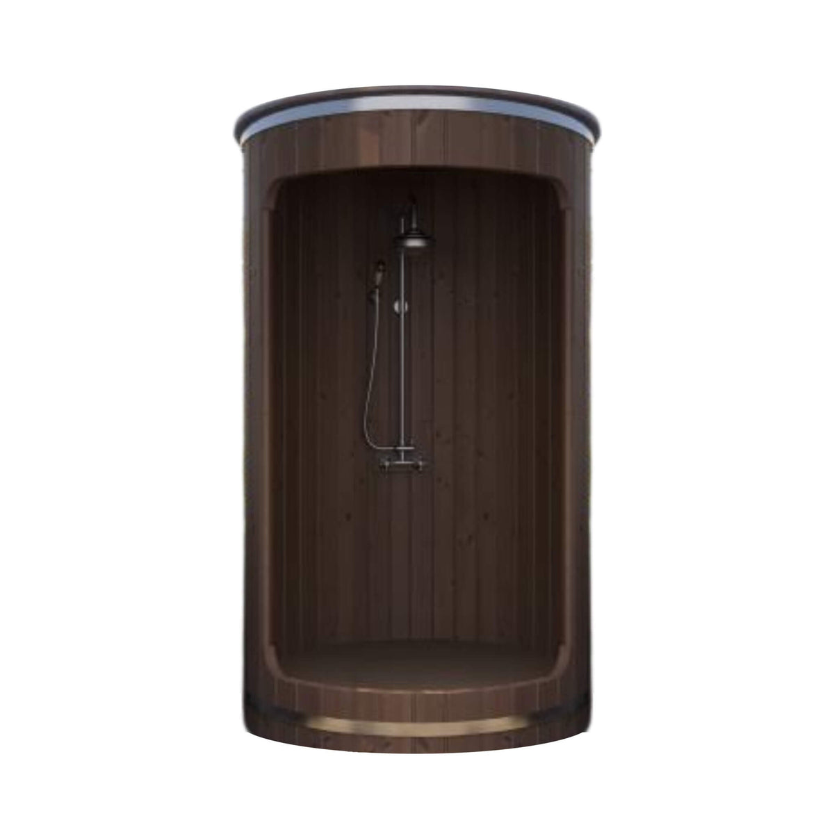 SaunaLife R3 Premium Outdoor Barrel Shower