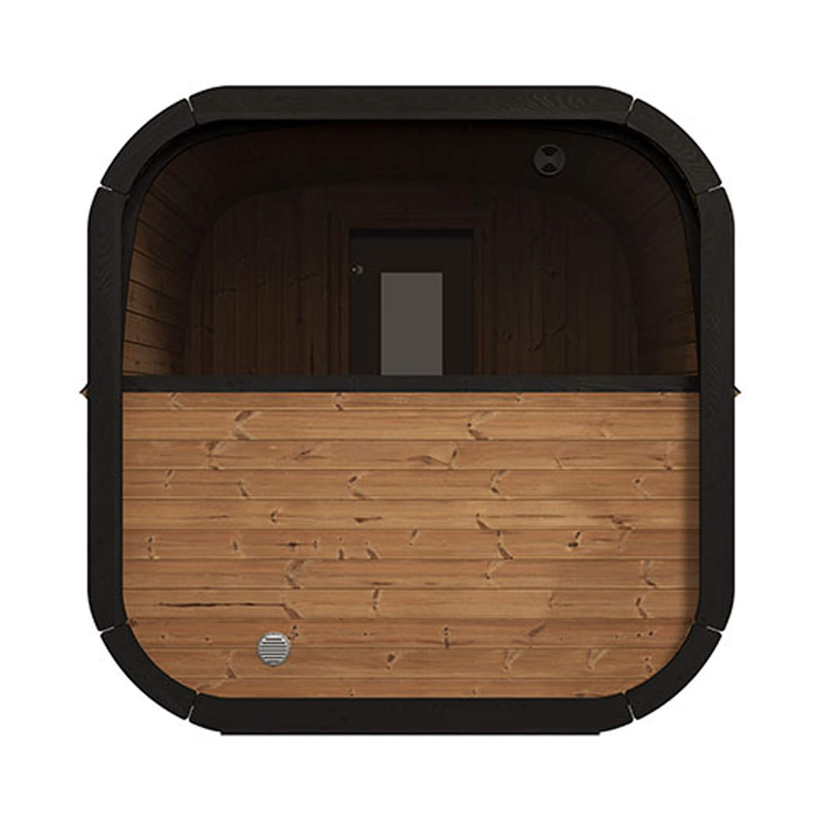 SaunaLife Cube CL12GCP 8-Person Outdoor Sauna Kit