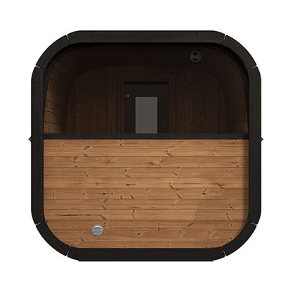 SaunaLife Cube CL12GCP 8-Person Outdoor Sauna Kit