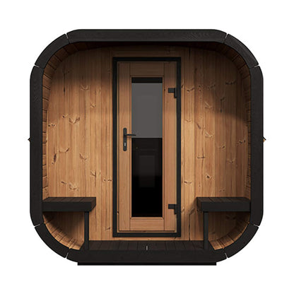 SaunaLife Cube CL12GCP 8-Person Outdoor Sauna Kit