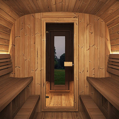 SaunaLife Cube CL12GCP 8-Person Outdoor Sauna Kit