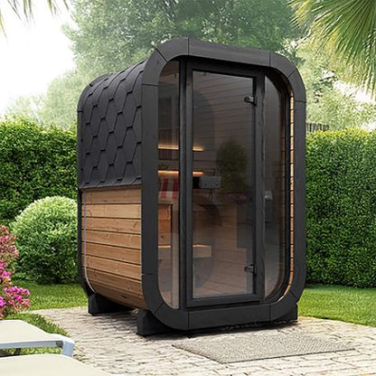 SaunaLife Cube CL3G 2-Person Outdoor Sauna Kit