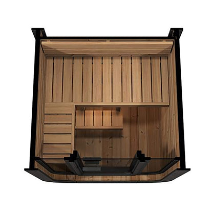SaunaLife Cube CL3G 2-Person Outdoor Sauna Kit