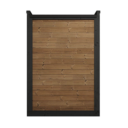 SaunaLife Luxury GL4 4-Person Outdoor Sauna Kit