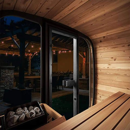 SaunaLife Cube CL4G 3-Person Outdoor Sauna Kit