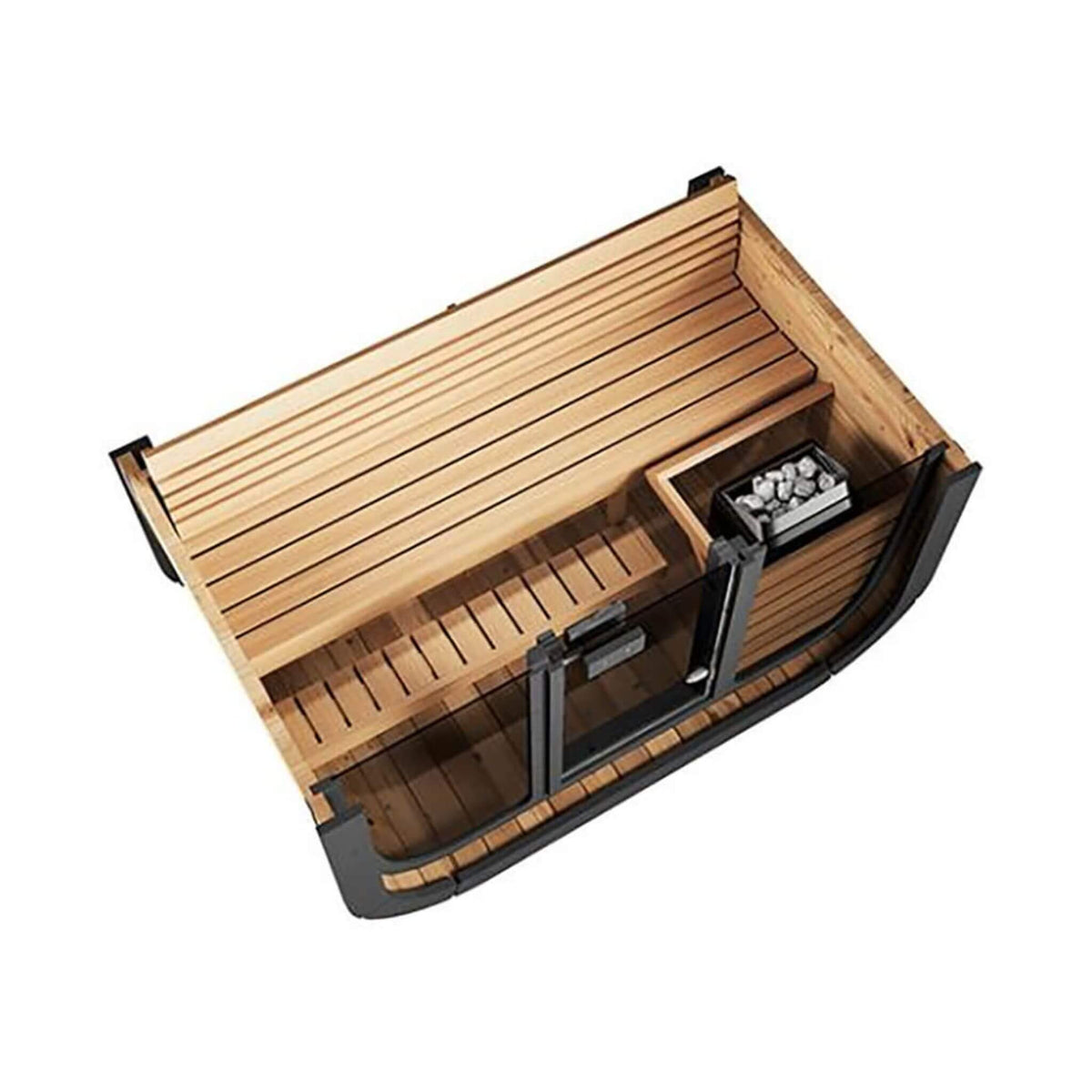 SaunaLife Cube CL4G 3-Person Outdoor Sauna Kit