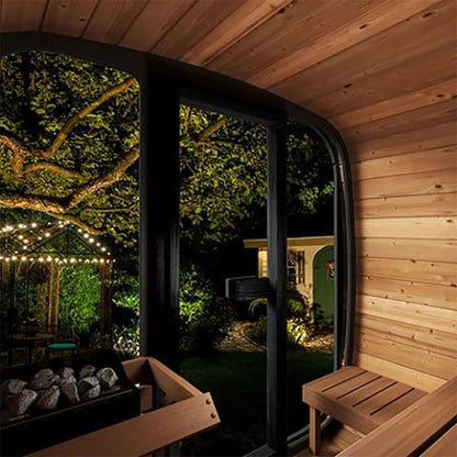 SaunaLife Cube CL5G 4-Person Outdoor Sauna Kit