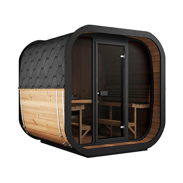 SaunaLife Cube CL7G 6-Person Outdoor Sauna Kit