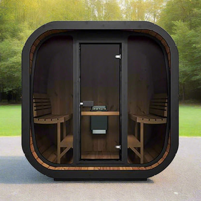 SaunaLife Cube CL7G 6-Person Outdoor Sauna Kit