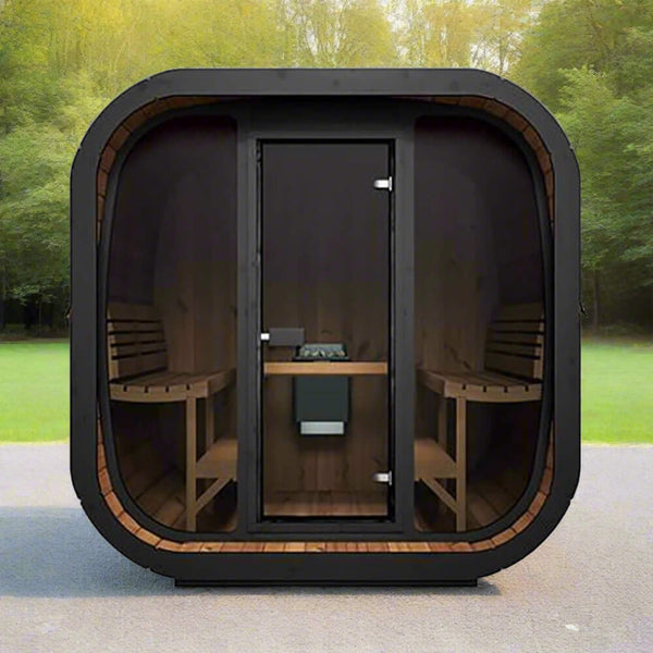 SaunaLife Cube CL7G 6-Person Outdoor Sauna Kit