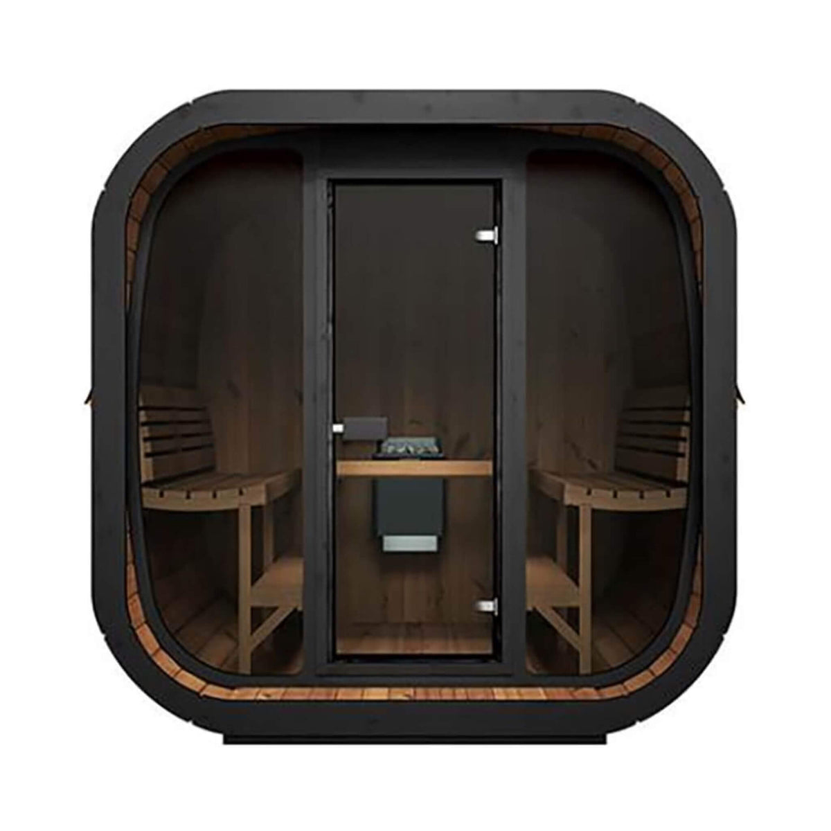 SaunaLife Cube CL7G 6-Person Outdoor Sauna Kit