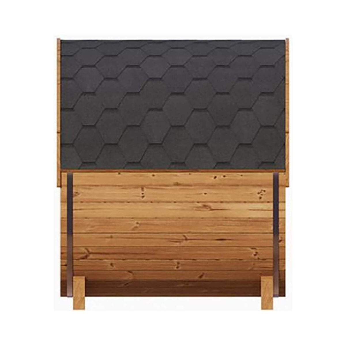 SaunaLife Ergo E6 3-Person Thermo-Spruce Outdoor Barrel Sauna