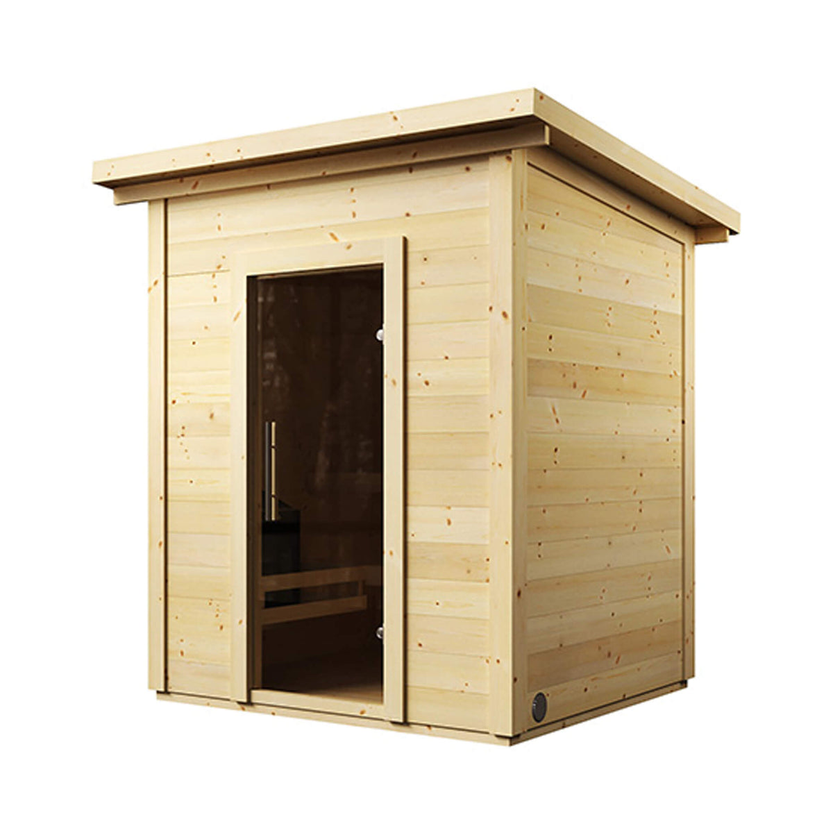 SaunaLife Garden G2 4-Person Outdoor Sauna Kit
