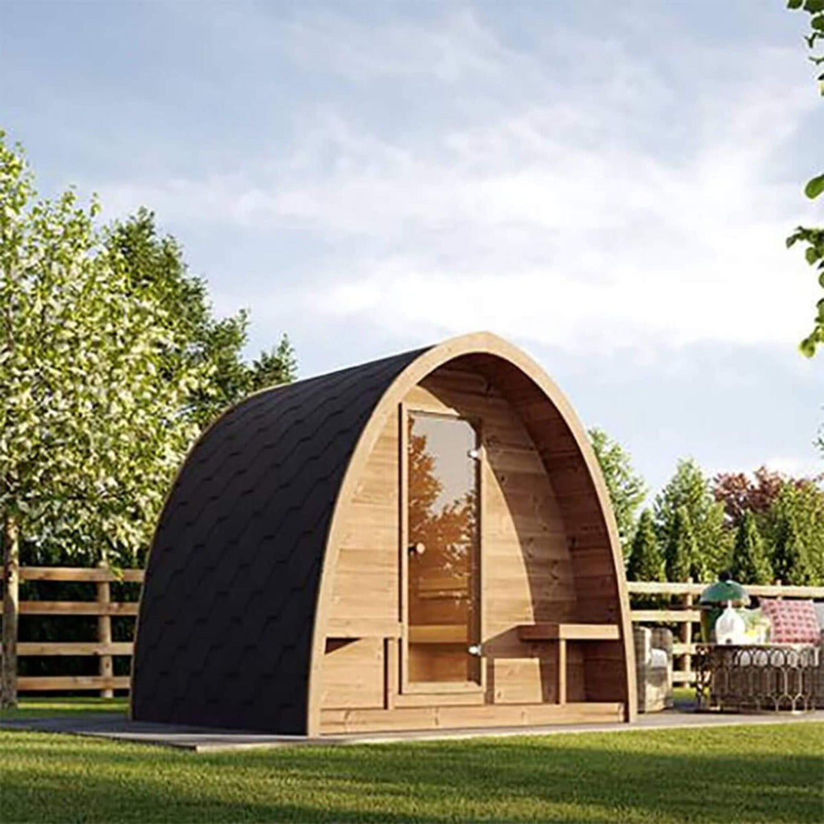 SaunaLife Garden G3 Outdoor Sauna Kit