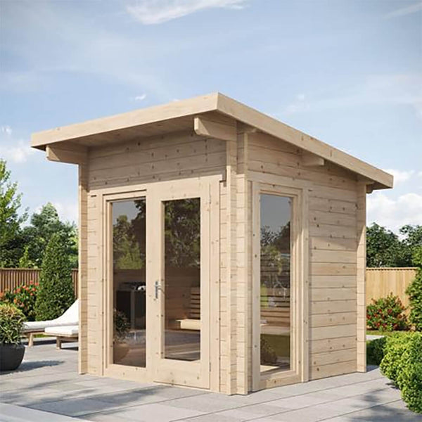 SaunaLife Garden G4 6-Person Outdoor Sauna Kit