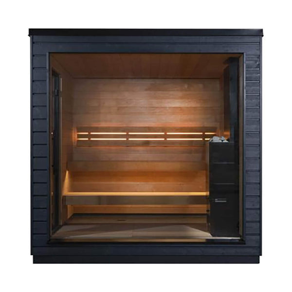 SaunaLife G6 5-Person Pre-Assembled Outdoor Sauna